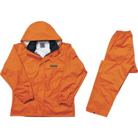 カジメイク オールマインドスーツ オレンジ LL 325025LL 保護具 作業服 雨具(代引不可)【送料無料】