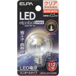 ELPA d(LED) LEDdG30`E12 邳15lm NAdF LDG1CLGE12G236 HEƖpi ƓEƖpi LEDd(s)