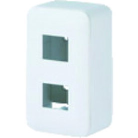 Panasonic ワイド21露出ボックス(コンセント用) WVC7002W オフィス 住設用品 オフィス備品 ラベル用品(代引不可)