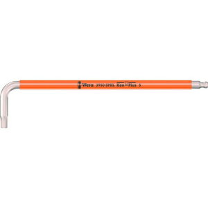 Wera 3950 SPKL Hex-Plus �X�e�����X�Z�p�����` 5.0 brightorange 22665(����s��)