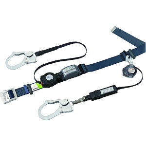 タイタン 胴ベルト型ロック付き巻取式 ダブル REELOCK S2NEO + Ribraライト ネイビー SLN505LWNB 保護具 墜落 落下防止用品 胴ベルト型墜落制止用器具(代引不可)【送料無料】