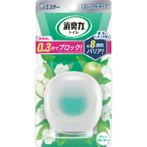 エステー 消臭力コンパクト トイレ用本体 グリーンフルーティー ST13161 清掃 衛生用品 労働衛生用品 消臭剤 芳香剤(代引不可)