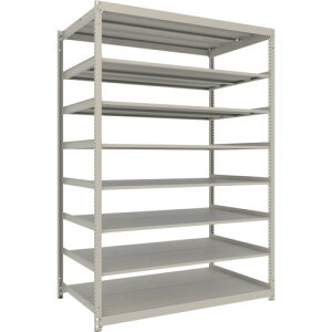 TRUSCO �X�`�[�����b�N ���^���b�N(�ω׏d100Kg)1800×875×H2400 8�i�P�� �l�I�O���[ �l�I�O���[ UL8698 ���� �ۊǗp�i ���i�I �y�ʒI(����s��)�y���������z