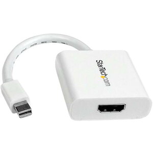 StarTech fBXvCA_v^[/Mini DisplayPort - HDMI/1080p/zCg/rfI ϊ Ro[^[ MDP2HDW ItBX Zݗpi OApi P[u(s)