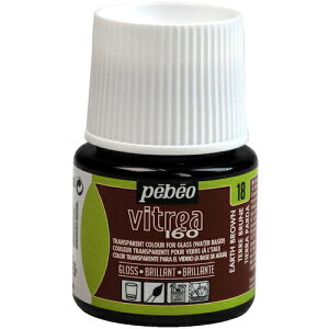Pebeo ヴィトレア 160 グロス色 アースブラウン18 111018 工事 照明用品 塗装 内装用品 塗料(代引不可)