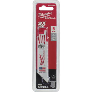 milwaukee THIN KERFHpVv\[u[h 24TPI 101mm(5{pbN) 48005185 d  󈳍H dH WO\[ Vv\[(s)