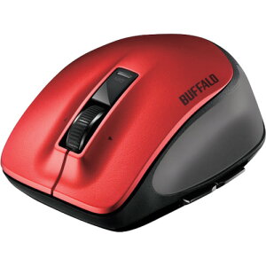 BUFFALO Bluetooth BlueLED �v���~�A���t�B�b�g�}�E�X M�T�C�Y ���b�h BSMBB500MRD �I�t�B�X �Z�ݗp�i OA�p�i �}�E�X(����s��)�y���������z
