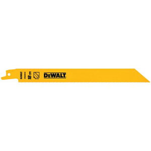 DEWALT レシプロソーブレード セーバーソーブレード レシプロソー替刃 セーバーソー替刃 セーバーソーブレード18山x200mm(5枚) DWAR818JP 電動 油圧 空圧工具 切断用品 セーバーソーブレード(代引