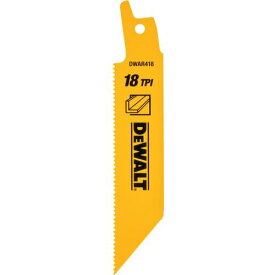 DEWALT レシプロソーブレード セーバーソーブレード レシプロソー替刃 セーバーソー替刃 セーバーソーブレード18山x100mm(5枚) DWAR418JP 電動 油圧 空圧工具 切断用品 セーバーソーブレード(代引不可)