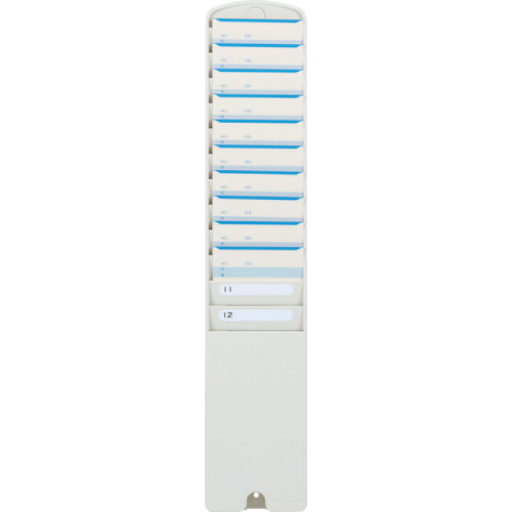 楽天市場】アマノ タイムカードラック 12S-W アマノ オフィス 住設用品 