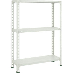 TRUSCO �X�`�[�����b�N �y�ʒI�J���^ 1500X300XH1500 3�i �l�I�O���[ �g���X�R���R ���� �ۊǗp�i ���i�I �y�ʒI50~120kg 55V-13(����s��)�y���������z
