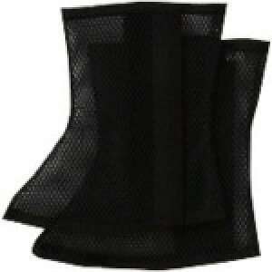 柏田 メッシュマジック式脚絆 黒 L 柏田製作所 保護具 保護服 防護服 耐熱保護服 630B-L(代引不可)