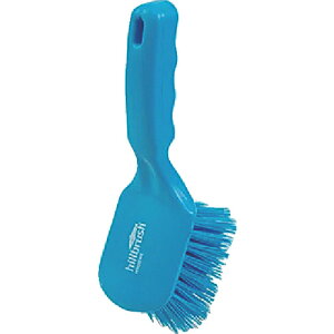 HillBrush ショートハンドルブラシ(ハード)青 254X72 ヒルブラシ 清掃 衛生用品 清掃用品 HACCP対応そうじ用品 D4RESB(代引不可)【送料無料】
