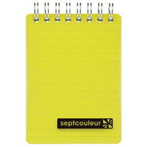 maruman A7 メモ セプトクルール イエロー マルマン オフィス 住設用品 文房具 ノート N578B-04(代引不可)