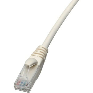 TRUSCO �g���X�R Cat6A�Ή��c���܃��h�~LAN�P�[�u�� 5m�z���C�g TLANC6A5W(����s��)