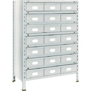 TRUSCO �g���X�R �y�ʒI 875X450X1200 �X�`�[�����o ��X21 �l�I�O���[ 43X808B7 �g���i �g���ݒu�s��(����s��)�y���������z