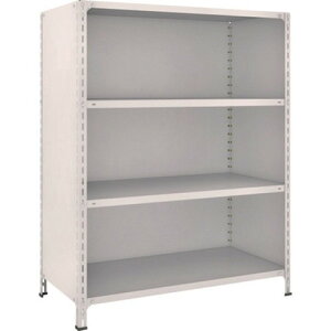 TRUSCO トラスコ 軽量棚背板・側板付 W1200XD600X1500 4段 ネオグレー 54W24 組立品 組立設置不可(代引不可)【送料無料】