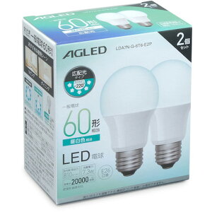 IRIS 572311 LED�d�� E26 �L�z�� 60�`���� �����F 2�Z�b�g(20000����) IRIS LDA7NG6T6E2P �H�� �Ɩ��p�i ��Ɠ� �Ɩ��p�i LED�d��(����s��)