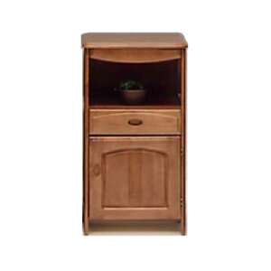 ファックス 幅45cm 木製 無垢材 収納 完成品 ルーター収納 北欧 小物 おしゃれ(代引不可)【送料無料】