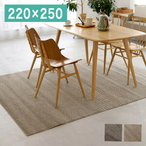 日本製 ラグマット 220×250cm Mongata モーンガータ 長方形 カーペット すべり止め 防ダニ 低ホルムアルデヒド(代引不可)【送料無料】