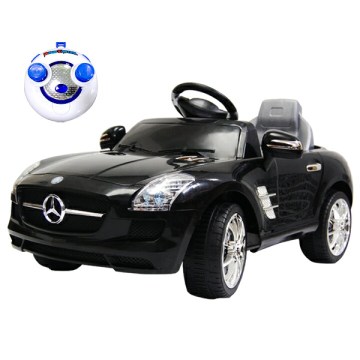 楽天市場】電動乗用ベンツ SLS-AMG レッド ブラック QX-7997A 乗用カー 