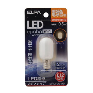 LED�i�c���`E12 LDT1L-G-E12-G101 �G���p ELPA �����d��