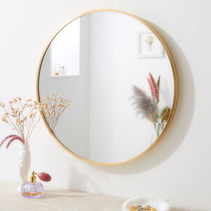 【サークルミラー】フレームがおしゃれな円形の鏡！北欧風の部屋に合うおすすめは？