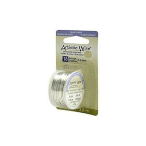 Artistic Wire(アーティスティックワイヤー) ノンターニッシュシルバー 1.0mm×約3.7m 18(代引不可)