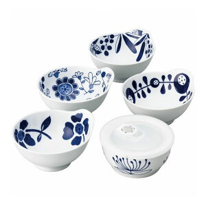 西日本陶器 絵変り トンスイ・密封パック小鉢セット 波佐見焼 941514 和陶器【送料無料】