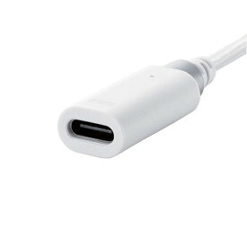 エレコム 音声変換ケーブル 高耐久 USB Type-C to 3 5mmステレオミニ端子 DAC搭載 ハイレゾ対応 給電ポート付き PD対応 ホワイト MPA-C35CSDPDWH 家電 音響映像用ケーブル モバイル オーディオ(代引不可)