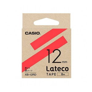 �J�V�I�v�Z�@ Lateco �l�ߑւ��p�e�[�v 12mm �ԃe�[�v ������ XB-12RD(����s��)