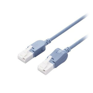 �G���R�� �X�C���O�R�l�N�^�[LAN�P�[�u�� Cat6A���� LD-GPATWV/BU100(����s��)�y���[���֔z���z�y���������z