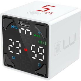 llano TickTime Cube 楽しく時間管理ができるポモドーロタイマー ホワイト TK1-W1(代引不可)【送料無料】