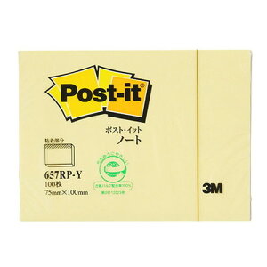 3M Post-it |XgCbg Đ m[g CG[ 3M-657RP-Y(s)y[֔zzyz