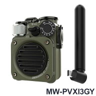 Muzen Wild Mini 第3世代 Bluetooth 多機能スピーカー ラジオ 懷中電灯 モバイルバッテリー コンパクト …