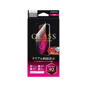 LEPLUS iPhone 11/iPhone XR KXtB GLASS PREMIUM FILM X^_[hTCY  LP-IM19FG X}[gtH ^ubg gѓdb iPhone iPhone11یtB(s)y[֔zzyz