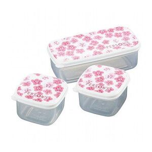 パーソンズフローラル シールウェア3pcs 22456713 雑貨 ホビー インテリア 雑貨 雑貨品(代引不可)