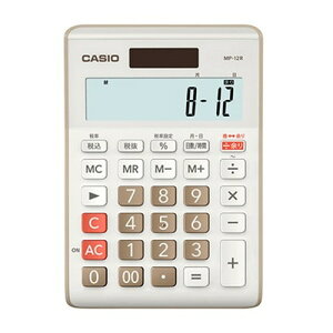 CASIO �]��v�Z�d�� �x�[�W�� MP-12R-BE-N �I�t�B�X�p�i(����s��)