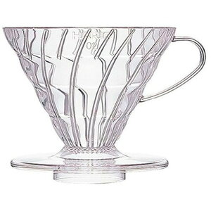 HARIO V60���߃h���b�p�[02 �N���A VDR-02-T �L�b�`���G��(����s��)