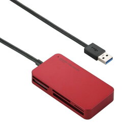 エレコム USB3.0対応メモリリーダライタ MR3-A006RD【送料無料】