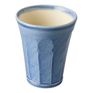 信楽焼 泡うまビアカップ ネイビー φ10×11.5cm C6102539(代引不可)