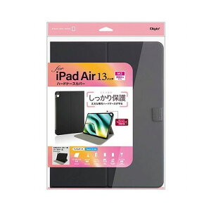 iJoV 13C`iPad Air(M2)p n[hP[XJo[ ubN TBC-IPA24307BK(s)yz
