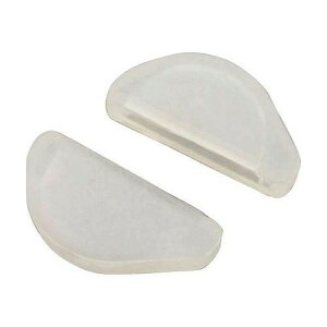 【5個セット】 洗えるメガネの鼻あてキャップ 1.6×0.7×0.25cm B1027580X5【送料無料】