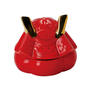 ヤマコー 用美 業務用 かぶと珍味入 赤 yamaco25396(代引不可)