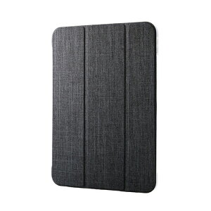 �G���R�� iPad(A16) �t���b�v�P�[�X ���^�y�� �t�@�u���b�N �w�ʃN���A �u���b�N TB-A25RWVCBK(����s��)�y���������z