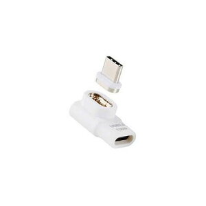 �G���R�� �s�^�b�ƃ}�O�l�b�g�A�_�v�^�[ USB-C�|�[�g - USB-C�v���O L�� �z���C�g MPA-CMAADLWH(����s��)