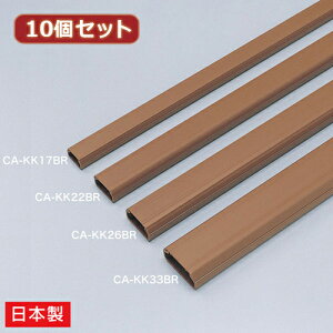 �y10�Z�b�g�z �T�����T�v���C �P�[�u���J�o�[(�p�^�A�u���E��) CA-KK22BRX10(����s��)�y���������z