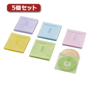 【5個セット】エレコム Blu-ray・CD・DVD対応不織布ケース タイトルカード CCD-NIWB120ASO CCD-NIWB120ASOX5(代引不可)【送料無料】