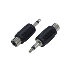 �ϊ����l AV�v���O RCA(���X) to 3.5mm(�I�X)���m���� AV/RCAJ-35PM(2P) �p�\�R��(����s��)�y���[���֔z���z
