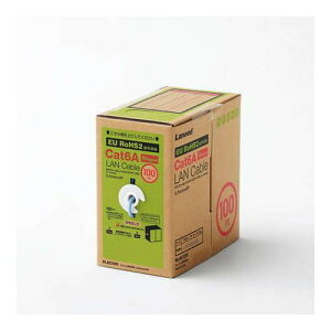 elecom GR LANP[u/CAT6AΉ/EU RoHSwߏ/RlN^/P/bNX/100m/u[ LD-GPAL/BU100RS(s)yz